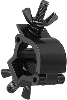 Kastetards Aluminum Stage Light Hook,Black Heavy Duty Truss Clamp,Stage light ring clasp,Stage Lighting O-Shaped Clamp,Fit...