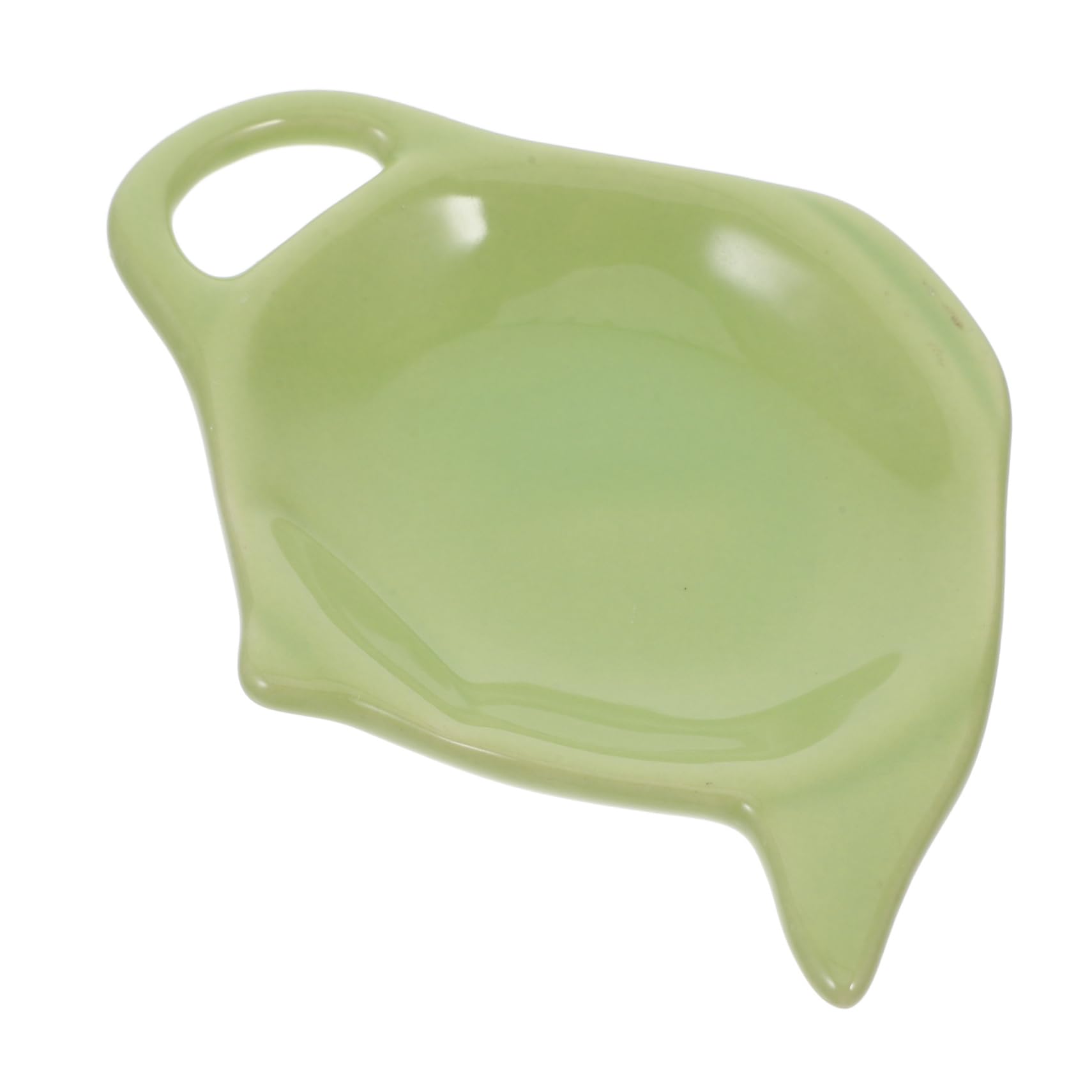 GRIRIW Tea Bag Tray Teapot Design Decorative Tea Accessory for Used Tea Bags Kitchen Coaster