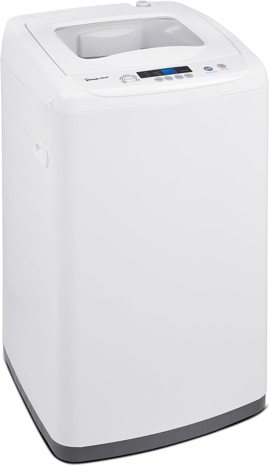 Magic Chef Top Load Compact Washer with LED Display