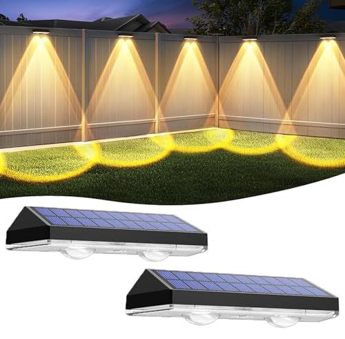 ソーラーライト 屋外 ガーデンライト 庭 ライト ソーラー表札灯 ソーラーガーデンライト 防水 太陽光LEDライト屋外 取付簡単 階段 通路 バックヤード 玄関等に適用(3色変化式, 2個)