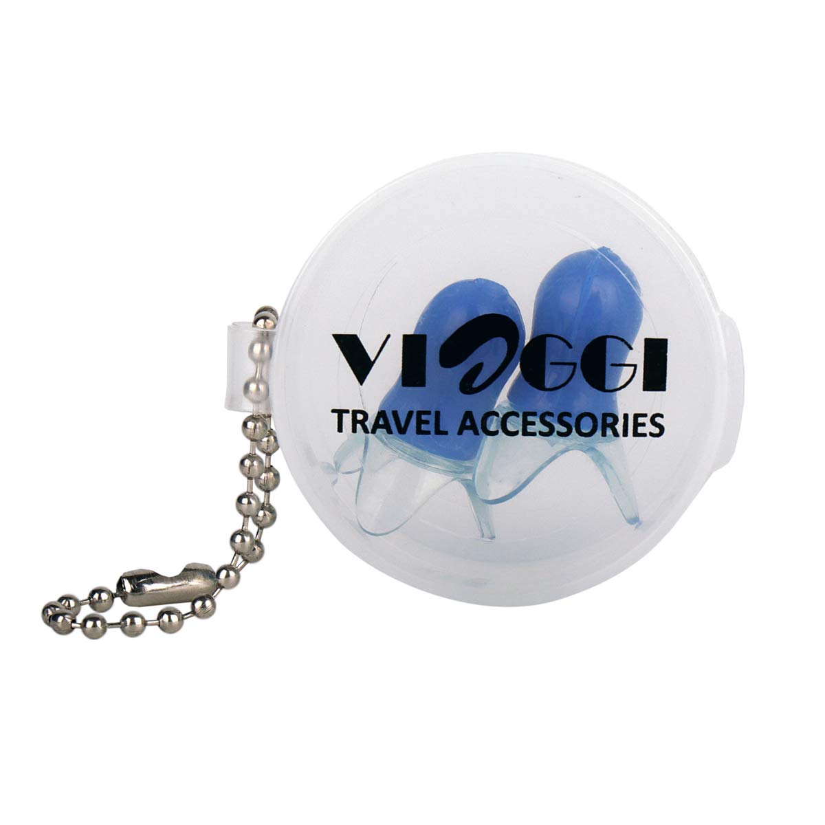 VIAGGI New Silicone Inflight Ear Plugs Noise Reduction for Sleeping, Meditation, Swimming Adult and Child 1