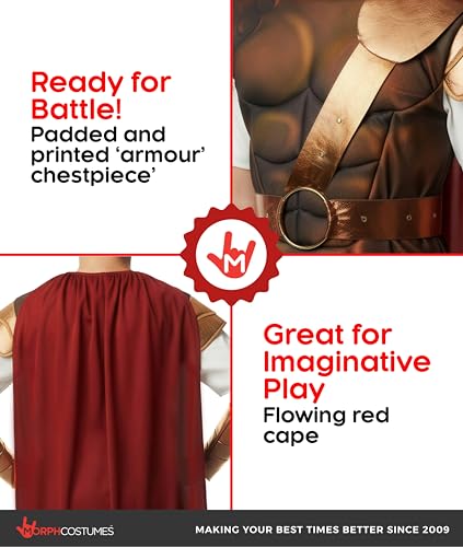Disfraz Completo Gladiador Romano Niño Talla Small miniatura 3