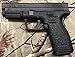 Tractiongrips Rubber Grip Tape Overlay for Springfield XD-9, XD-40 Pistols