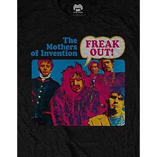 Frank Zappa T Shirt Freak Out Mothers of Invention Logo Nouveau Officiel Homme - Les Beatles, Paul McCartney, John Lennon, RIngo Starr, George Harrison Frank Zappa T Shirt Freak Out Mothers of Invention Logo Nouveau Officiel Homme – Image 3