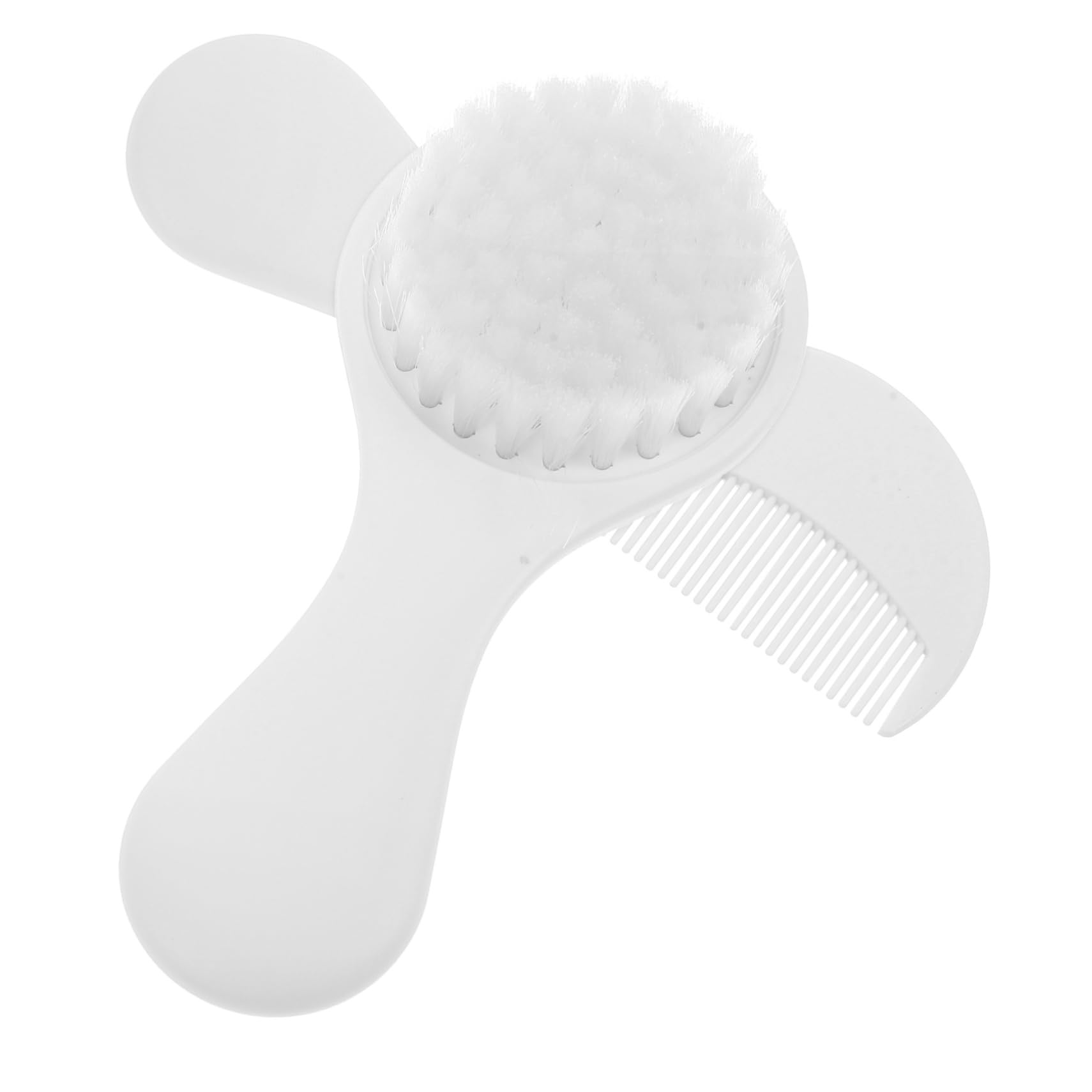 ERINGOGO Comb for Newborns Soft Bristle Brush Set Hair Brush and Comb Grooming Kit Scalp Massager