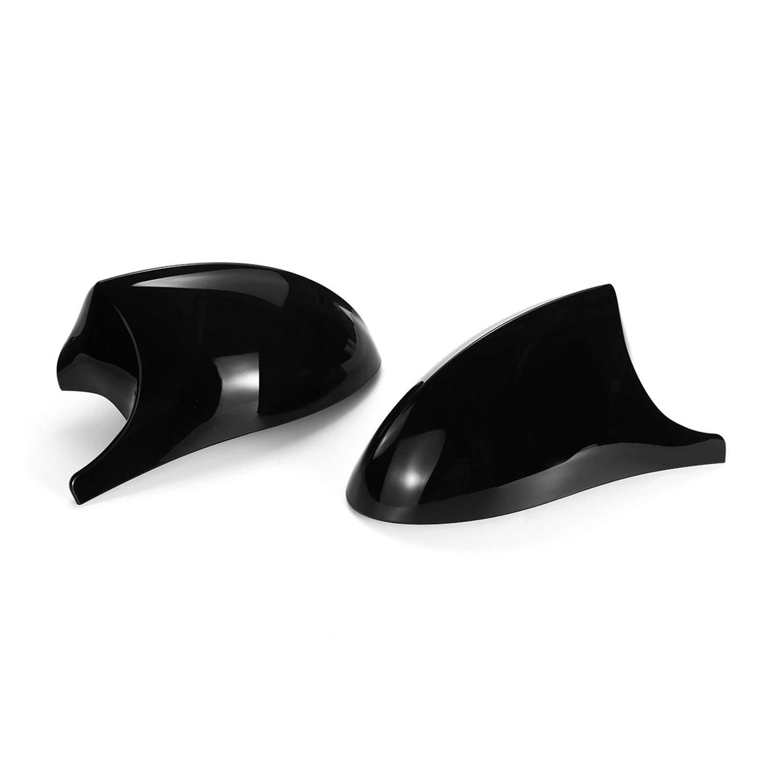 Cubierta DE 2XMIRROR E90 Puerta Lateral del Coche Retrovisor Tapa de la Cubierta del Espejo para BMW E90 E91 2005-2007 E92 E93 2006-2009 M3 Estilo E80 E81 E87 DaJiKan
