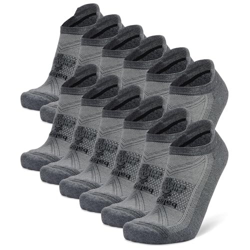 Balega Hidden Comfort Performance No Show Athletic Running Socks for Men and Women (12-Pack)