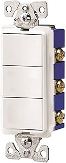 Arrow Hart 7729W-SP Switch Decorator Combination, White