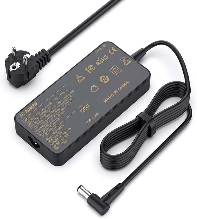 Cargador 120W para ASUS VivoBook Pro N Series con conector 5.5x2.5mm