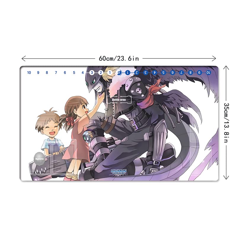 Mlikemat Nieuwe Playmat Ultimate Dirigent Tyranno CCG TCG Trading Card Game Mat Gratis Tas (ZD014-733-A