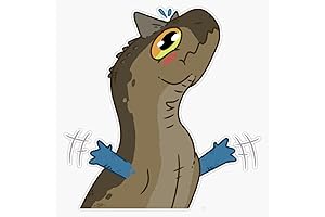 Prehistoric Planet Carnotaurus Carno Sticker Decal