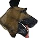 LarpGears Halloween Latex Dog Mask Funny German Shepherd Mask for Halloween Party