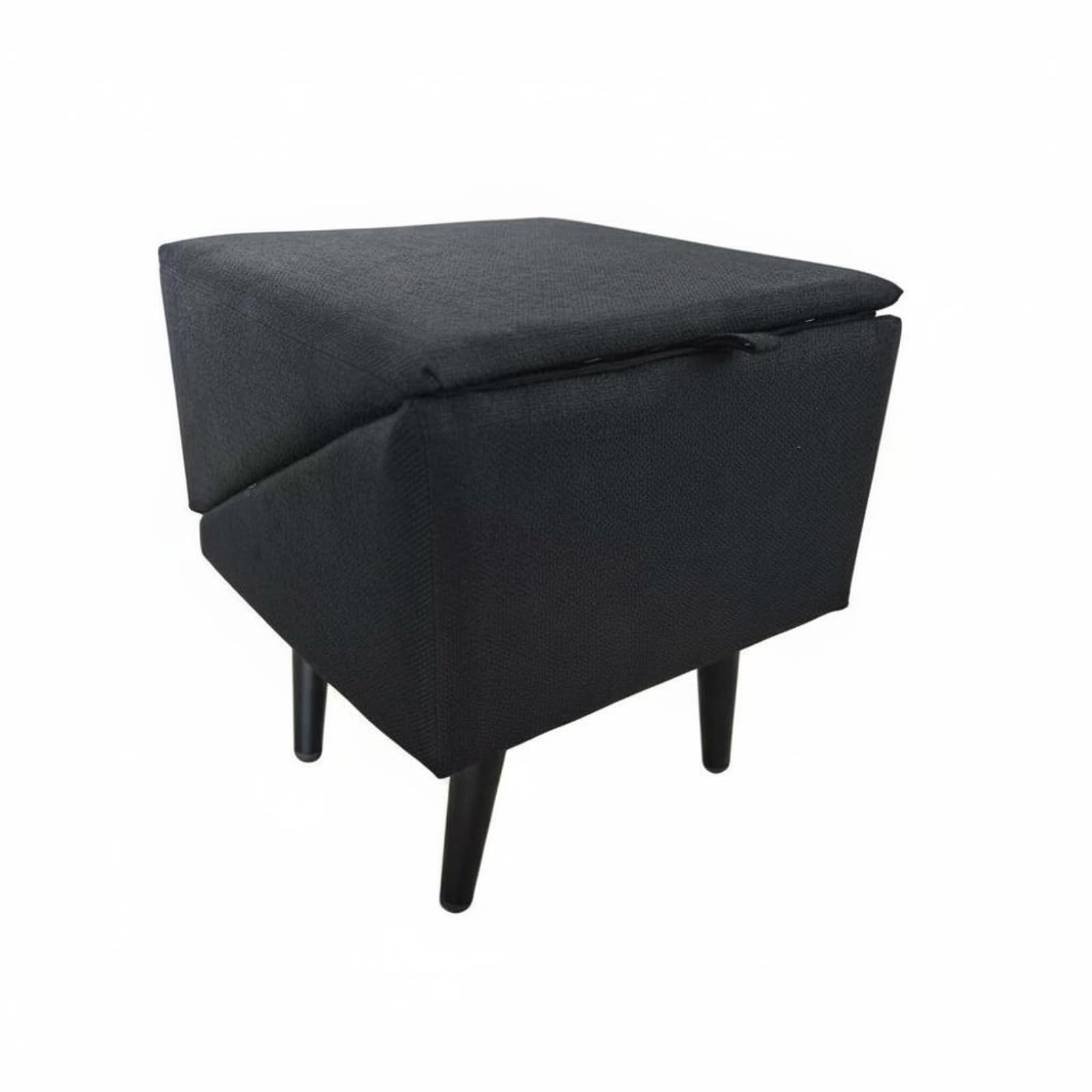 Escalera para Perros Plegable Multifunción Rampa Plegable para Mascotas Accesorio de Madera Acolchado Superficie Suave para Apoyo Adecuada para Ayudar, Negro, Lino De Algodón