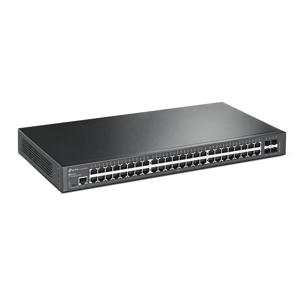Switch Gerenciável L2+ 48 Portas TP-LINK TL-SG3452X GIGABIT C/4