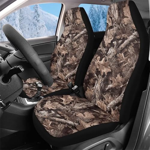 Housse de sièges auto camouflage de chasse 52X138cm résistante pour SUV et camionnettes