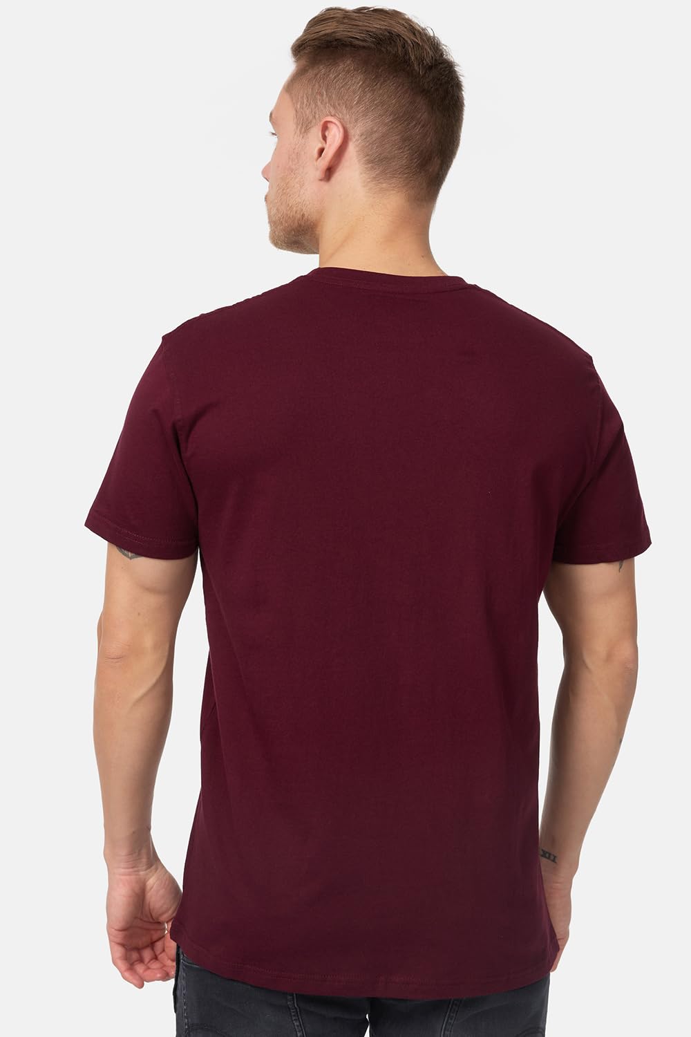 Lonsdale London Langsett Hombre Camiseta Negro Regular