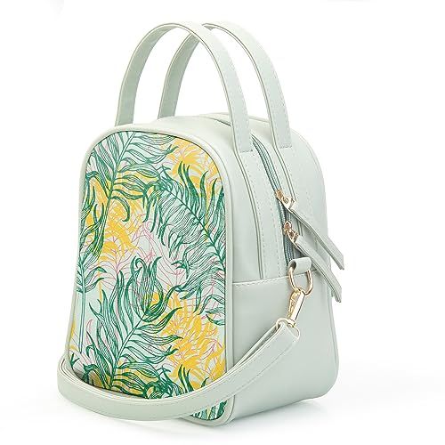 Image of SACCI MUCCI Women's Satchel Bag Ladies Purse Handbag Women's Handbag - Botanical