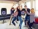Naxa Electronics NDS-1218D Dual Bluetooth True Wireless Sync Party Speakers with Disco Light Combo, 12-inch, Black