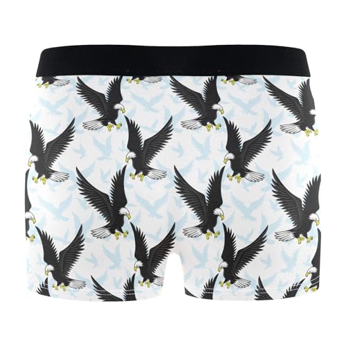 Men's Underwear Boxer Briefs Soft Comfort Short Leg Trunks S-XXL3