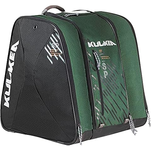 Kulkea Speed Pack Skischuhtasche, Hunter Green/Grey/Jaspis Cover