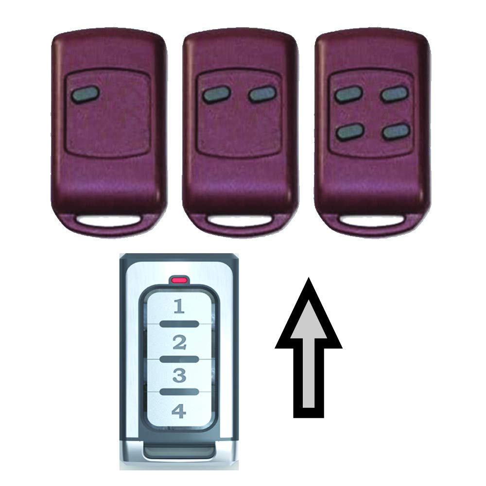 Ersatz Handsender für Weller-Handsender MT87A2 868,5MHz. 1 bis 4 Kanal