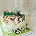 Knana 27Pcs Mini Farm Animal Cake Topper - Farm Themed Cake Decoration for Boy Girl Birthday Party