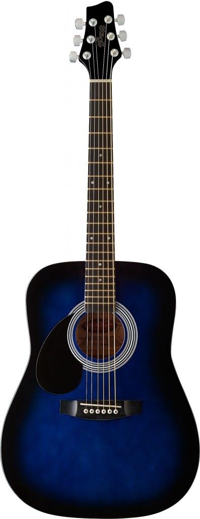 Starion ST-SW201 3/4 LH BLS Left Handed 3/4 Sized Dreadnought Acoustic Guitar - Blueburst