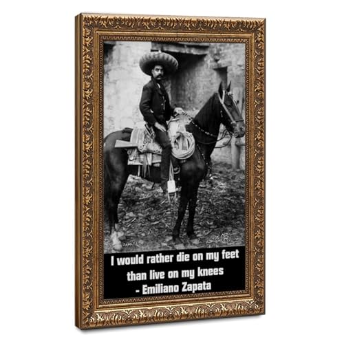 Tableau Emiliano Zapata pour habiller un grand mur vide de bureau