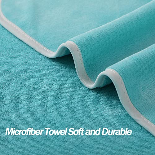 Image of Microfiber Gym Towels Bigger Size Super Soft for Exercise Fitness, Sports
