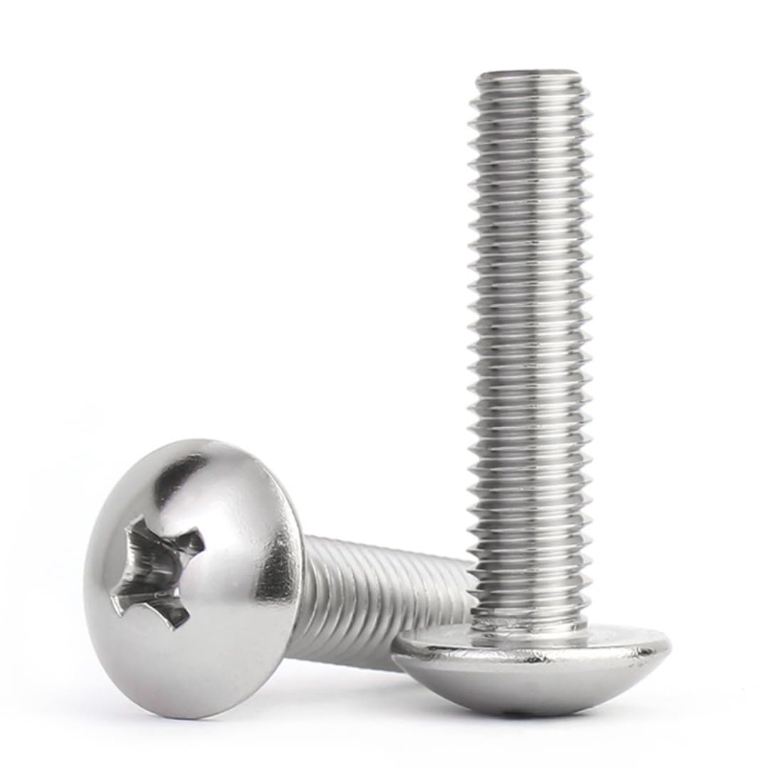 Amazon | 2本入 十字溝傘頭小ネジ 丸頭小ねじ 316ステンレス鋼