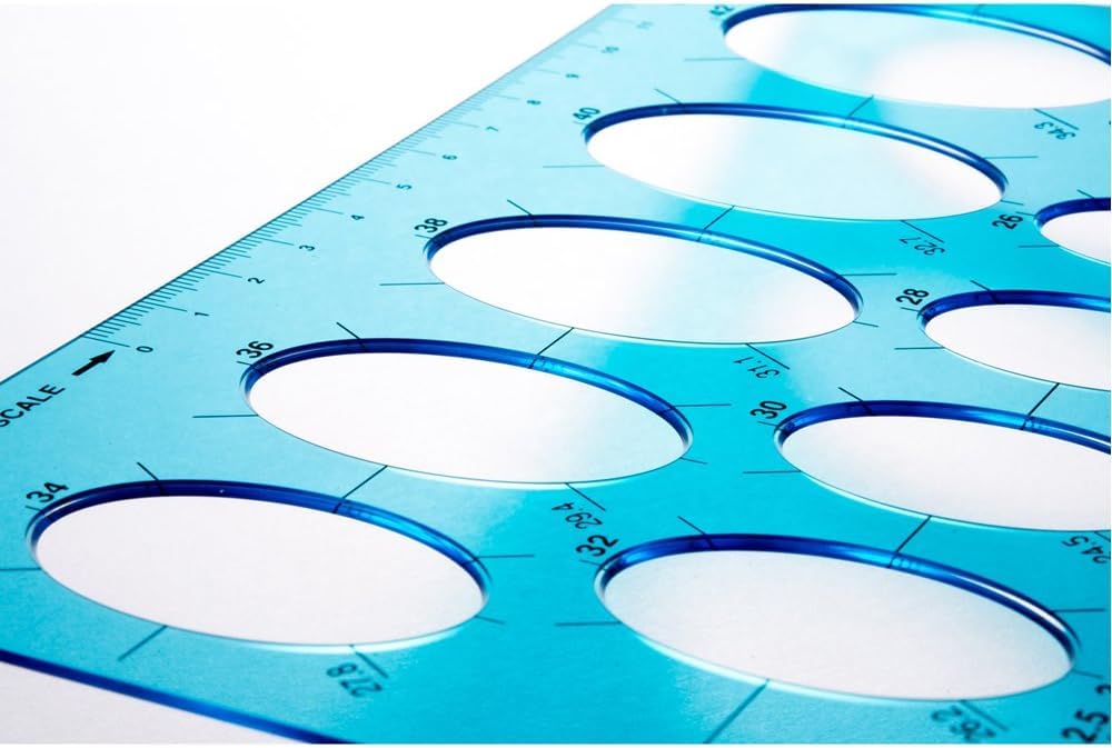 Ellipse ruler (japan import)