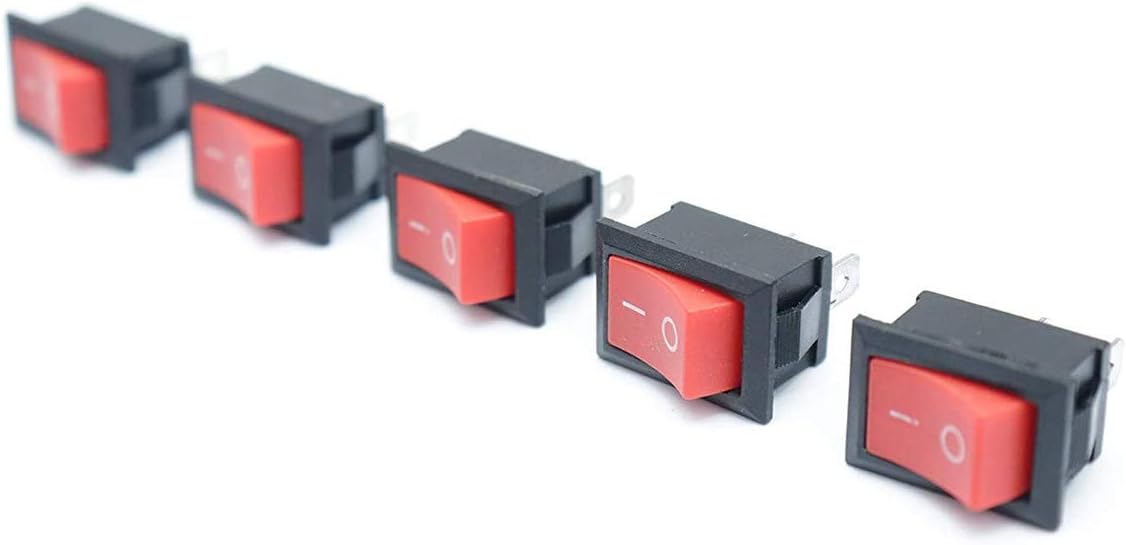 Mini 2 Pin SPST on/Off Switch for Electronic Circuit PCB for Project or Experiment Pack of - 10