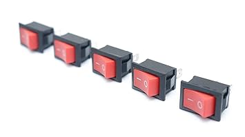 ERH India Mini 2 Pin SPST on/Off Switch for Electronic Circuit PCB for Project or Experiment Pack of - 10