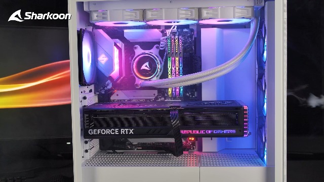 Sharkoon S90 RGB Waterkoeling Zwart, 4-pins PWM Fan-connector - View #12