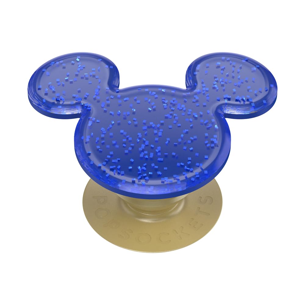 ​​​​PopSockets Phone Grip with Expanding Kickstand, Adhesive Grip, Disney - Navy Glitter Mickey