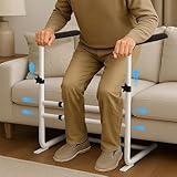 Thaijoy Stand Assist, Chair Lift Assist for Elderly, Height and Width Adjustable Mobility Standing Aid Rail for Couch, Sofa Stand Assistance for Patients, Seniors and Disabled, Safety Grab Bar
