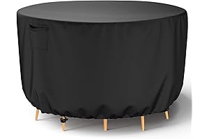 Round Outdoor Table Cover: Protect Your Patio Furniture