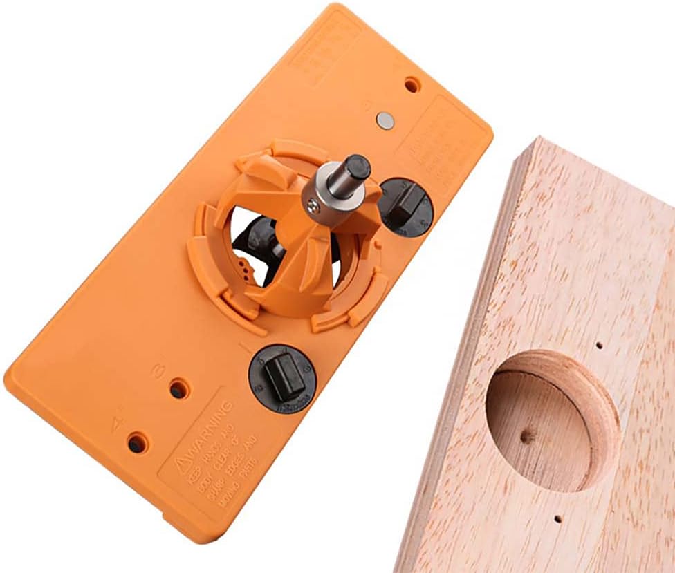 CENPEK 35MM Concealed Hinge Jig, Suitable for Face Frame Cabinet Cupboard Door Hinges DIY Tools for Cabinet Door Installation - Image 4