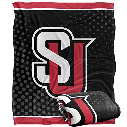 Seattle University Redhawks Blanket, 50"x60", Logo Dots, Silky Touch Super Soft Throw