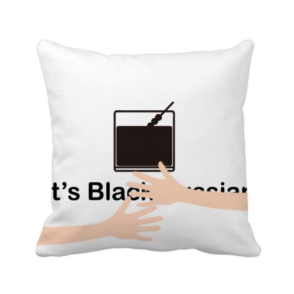 Coussin de couvrir Black Russian Cocktail pour vos soirées lounge