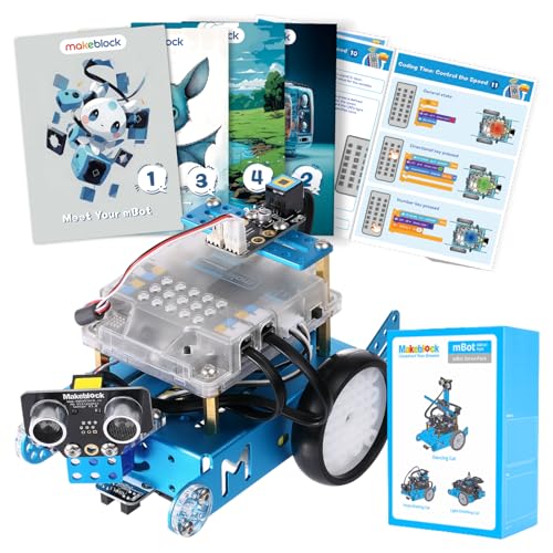 Makeblock mBot Robot Kit with Scratch Coding Box + Servo Pack Robot Add-on Pack