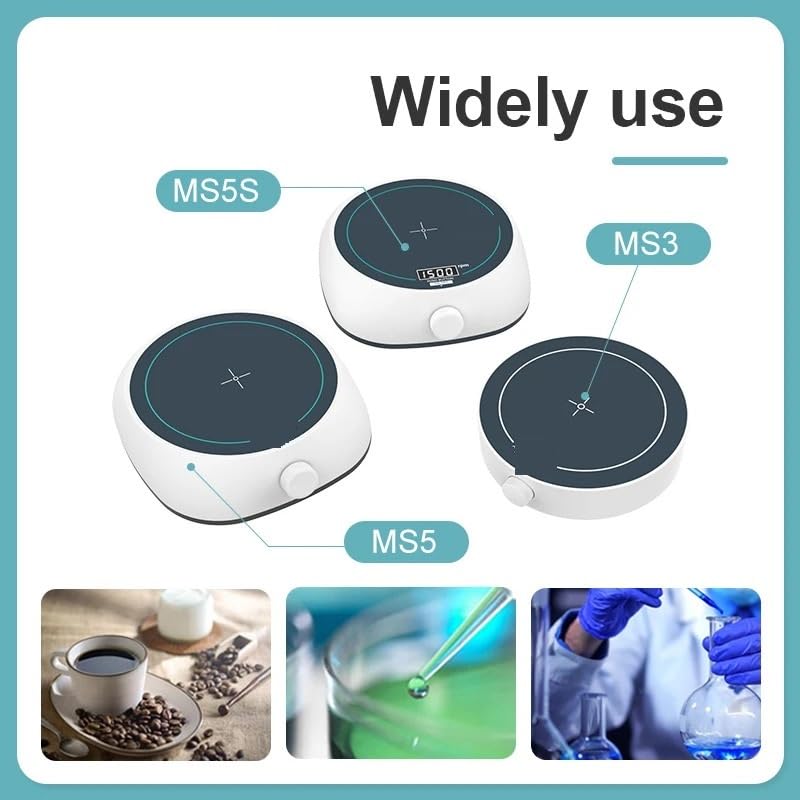 Homogénéisateur Mini agitateur magnétique de Laboratoire for liquides avec barreau d'agitation(MS3)