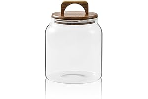 Sweejar Glass Jars for Your Laundry Room Organization