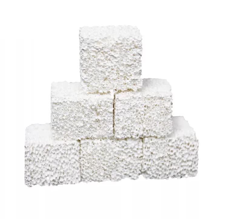 aqua nature Aquarium Biological Bio Cube Filter Media Block For Freshwater&Saltwater Aquarium(Pack Of 12Pcs)