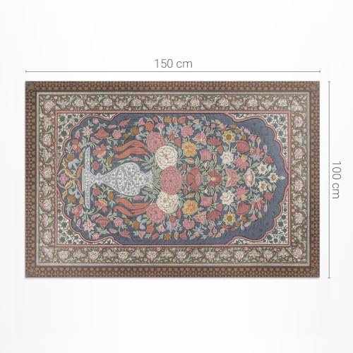 Tapis d'extérieur résistant à la décoloration et imperméable en PVC 100x150 cm - 4
