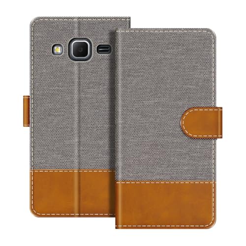 UOGNADGD Étui Portefeuille en Cuir Flip Compatible avec Samsung Galaxy Core Prime Housse de Téléphone avec Porte-Cartes, Blocage RFID, Fermeture Magnétique...