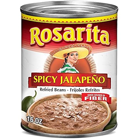 Rosarita Spicy Jalapeño Refried Beans Cover