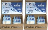 Febreze 3Volution Duftstecker 4x Nachfüllflakons Aprilfrisch, 3 Abwechselnde Düfte Zum Bekämpfen Von Gerüchen (Packung mit 2)