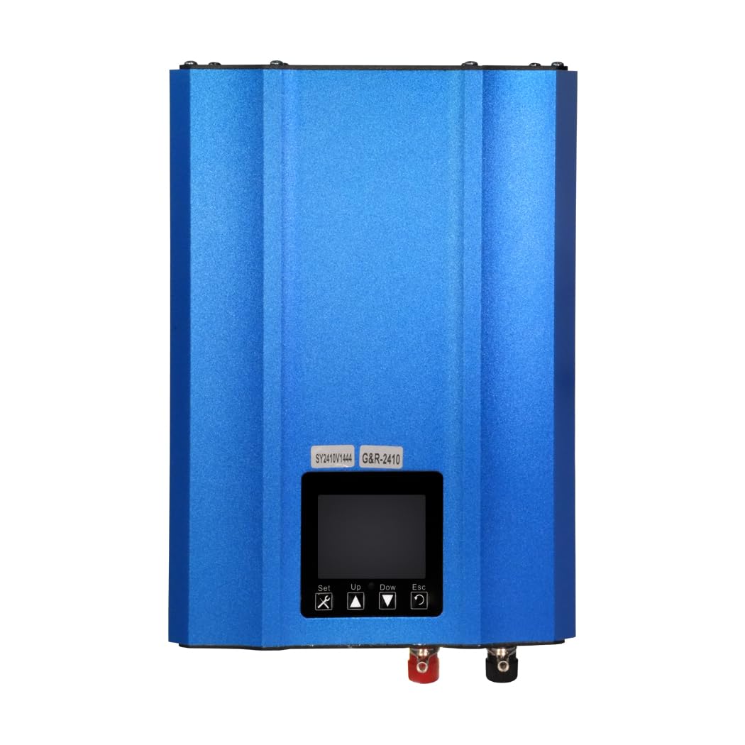 Inverter da 1000 W con limitazione di potenza, con pannello LCD, corrente DC da 26-45 V, energia solare in entrata da AC 230, energia in uscita da 24-36 V di onda sinusoidale pura