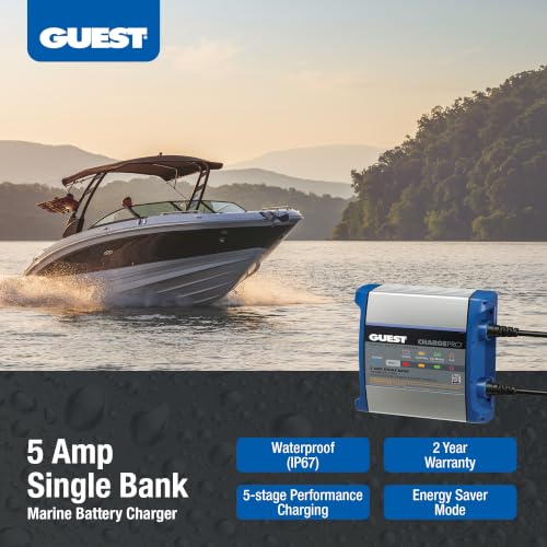 Image of Guest 2708A Guest On-Board Battery Charger 5A / 12V; Bank; 120V Input